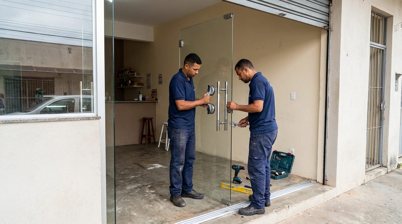 Portas em Vidro em Salvador‑BA
