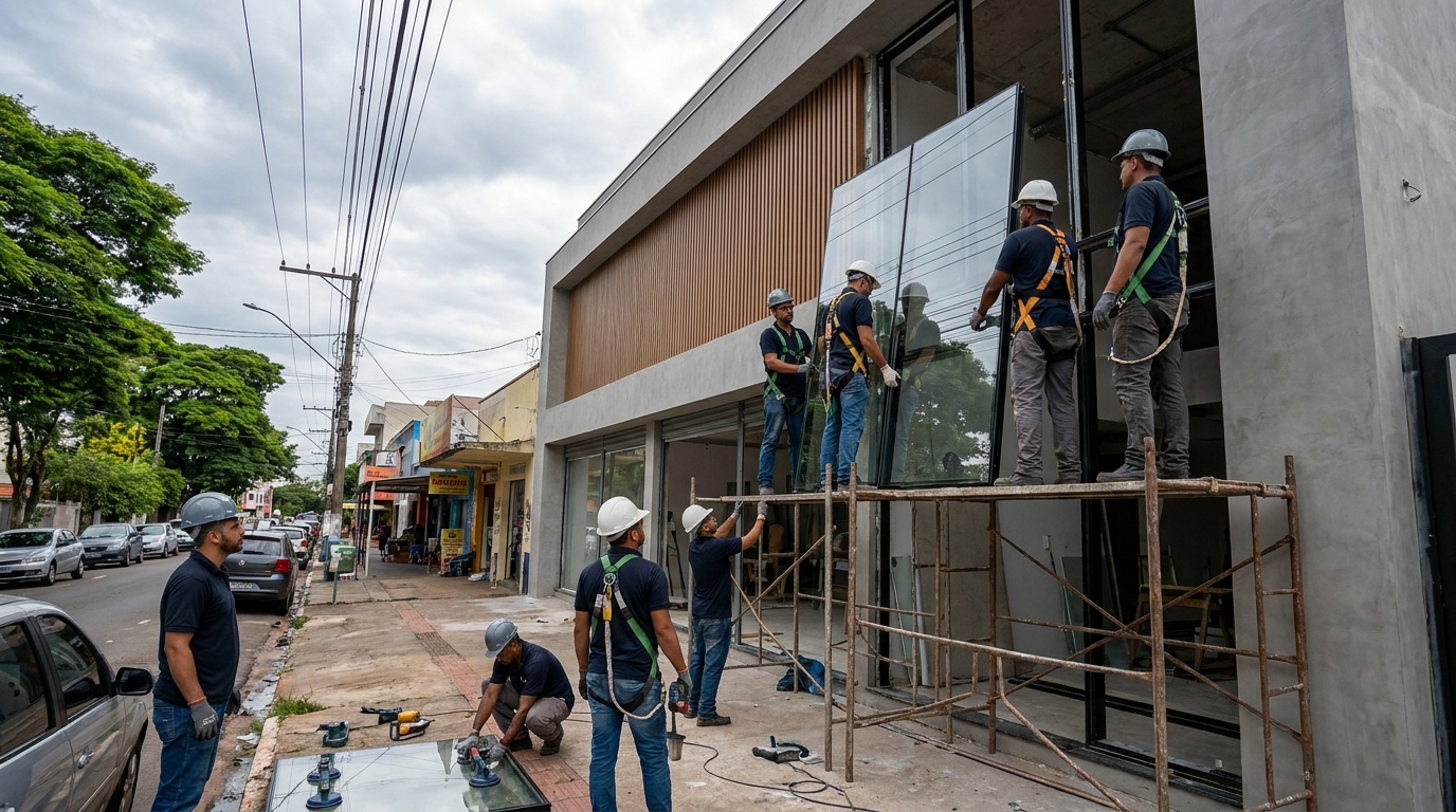 Fachada de Vidro em Salvador‑BA
