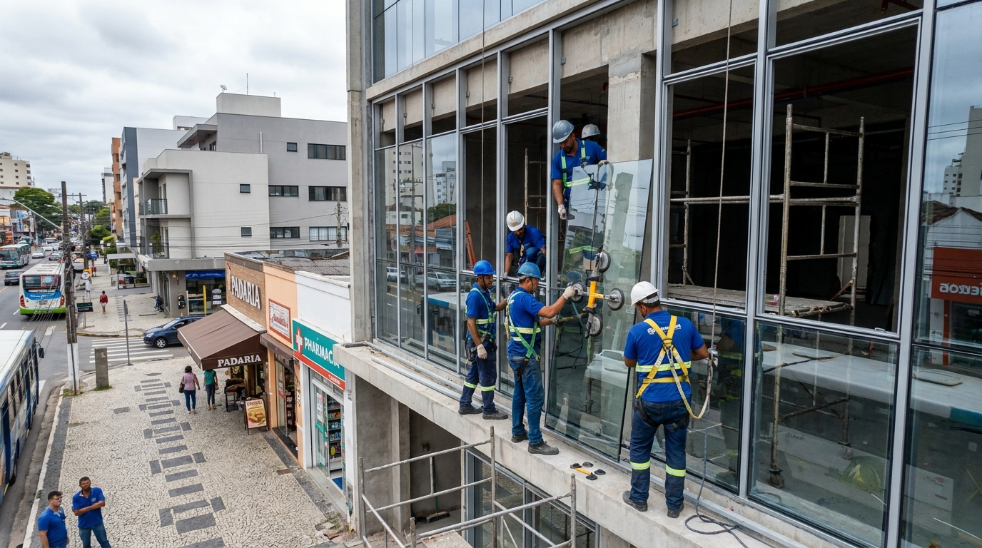 Fachada de Vidro em Salvador‑BA